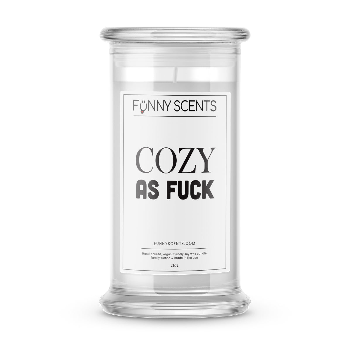 Cozy As Fuck Funny Candles