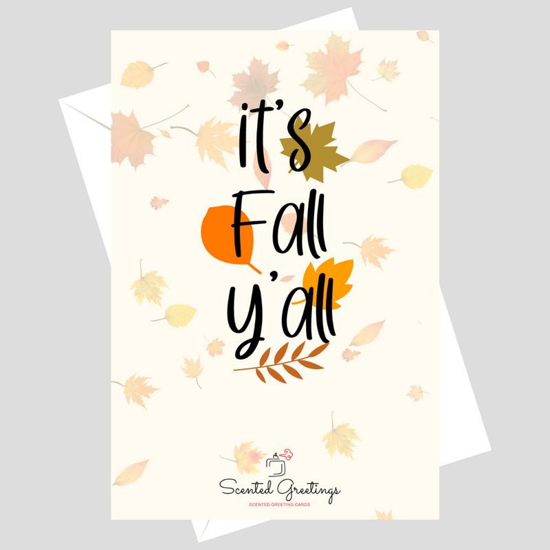 It's Fall y'all | Scented Greeting Cards