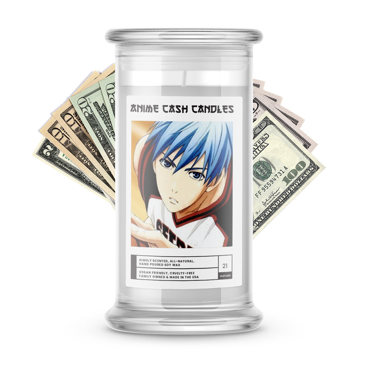 Kuroko, Tetsuya | Anime Cash Candle