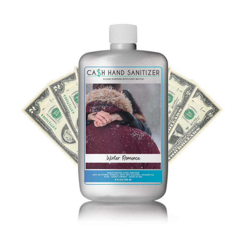 Winter Romance Cash Hand Sanitizer