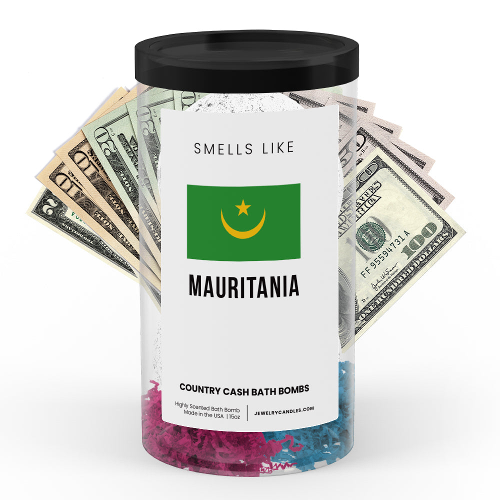 Smells Like Mauritania Country Cash Bath Bombs