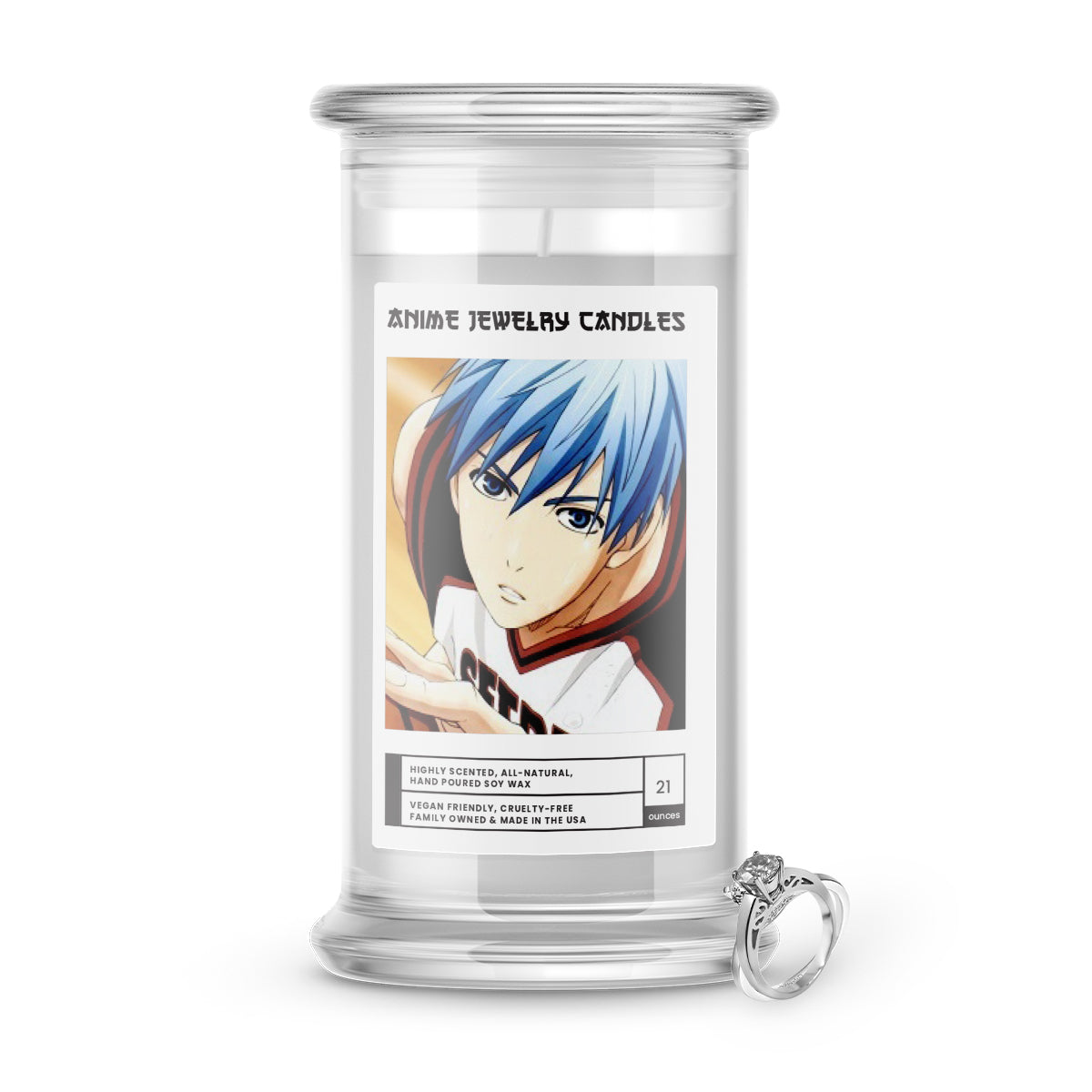 Kuroko, Tetsuya | Anime Jewelry Candles