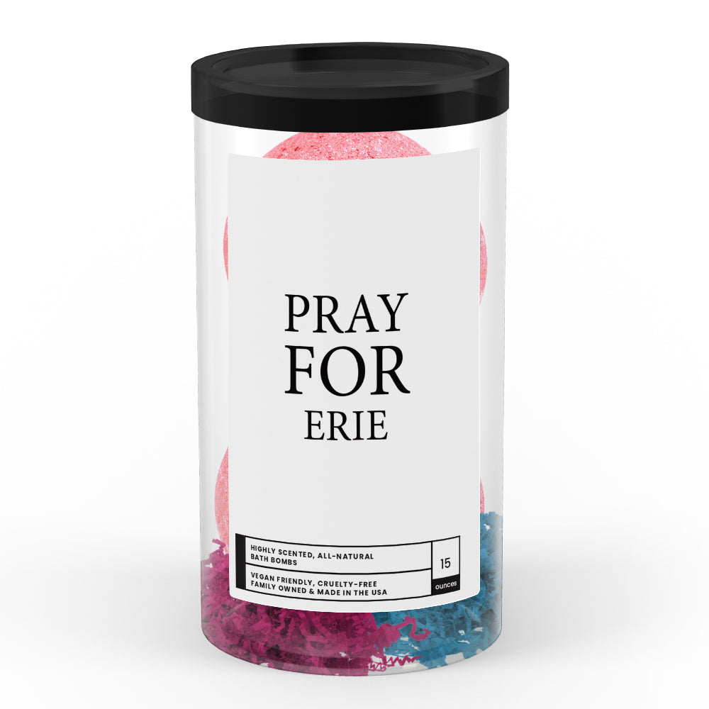 Pray For Erie Bath Bomb Tube