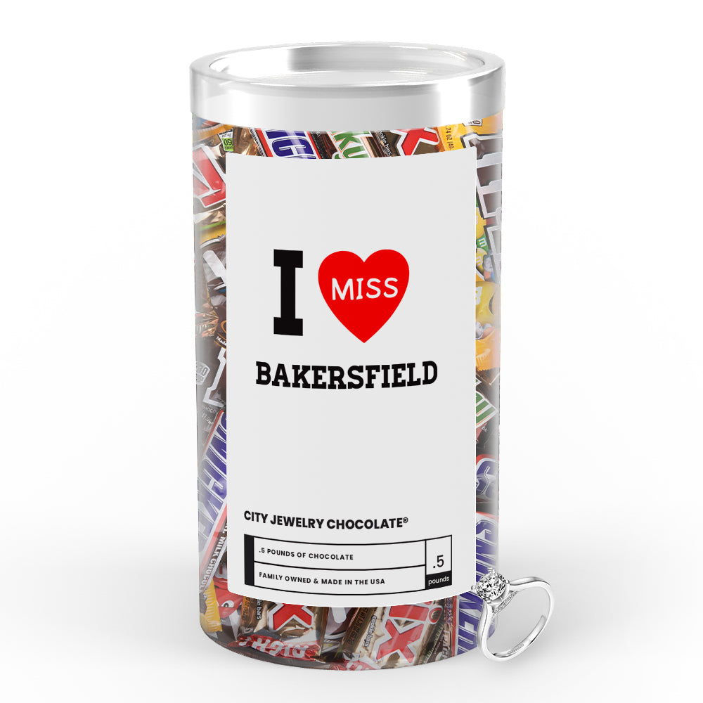 I miss Bakersfield City Jewelry Chocolate