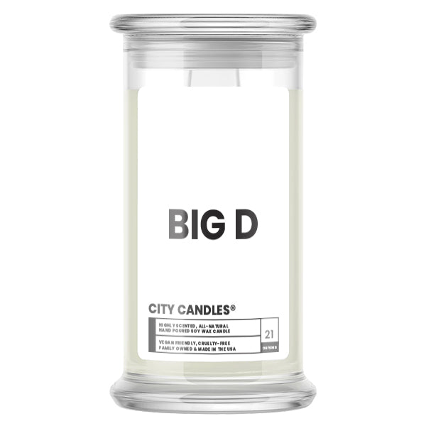 Big D City Candle