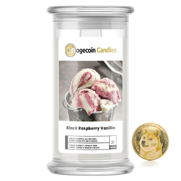 Black Raspberry Vanilla DogeCandles