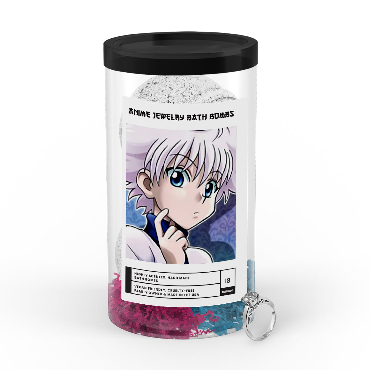Zoldyck, Killua (キルア=ゾルディック) | Anime Jewelry Bath Bombs
