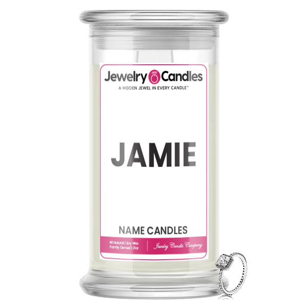 JAMIE Name Jewelry Candles
