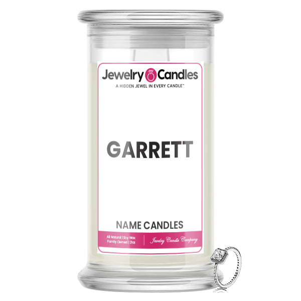 GARRETT Name Jewelry Candles
