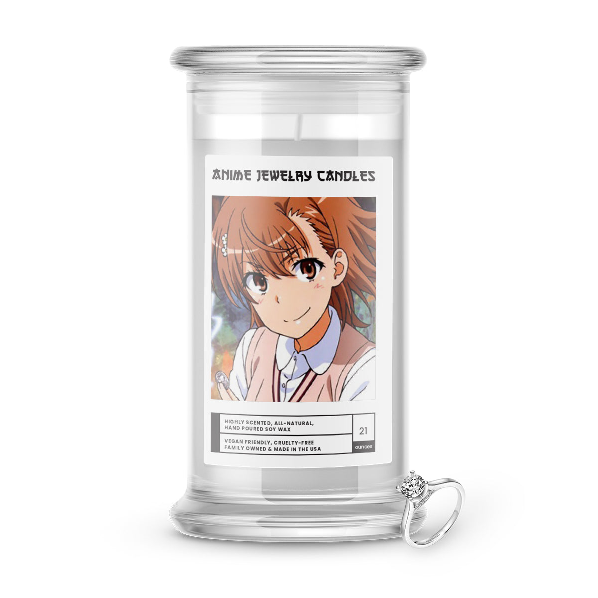 Misaka, Mikoto | Anime Jewelry Candles