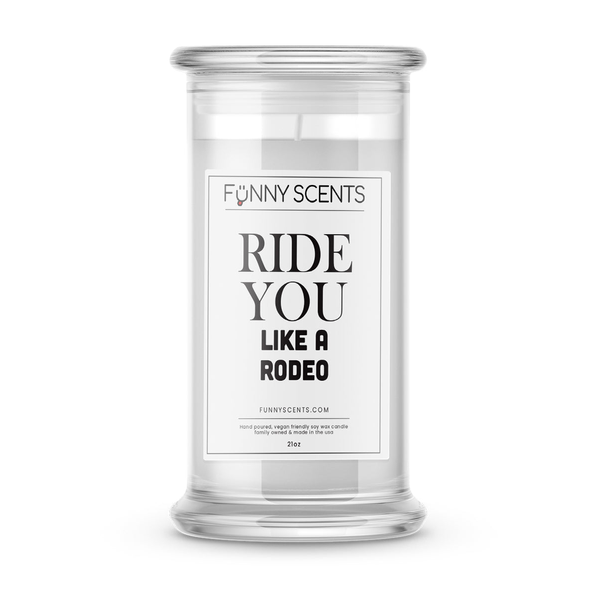 Ride You Like a Rodeo Funny Candles