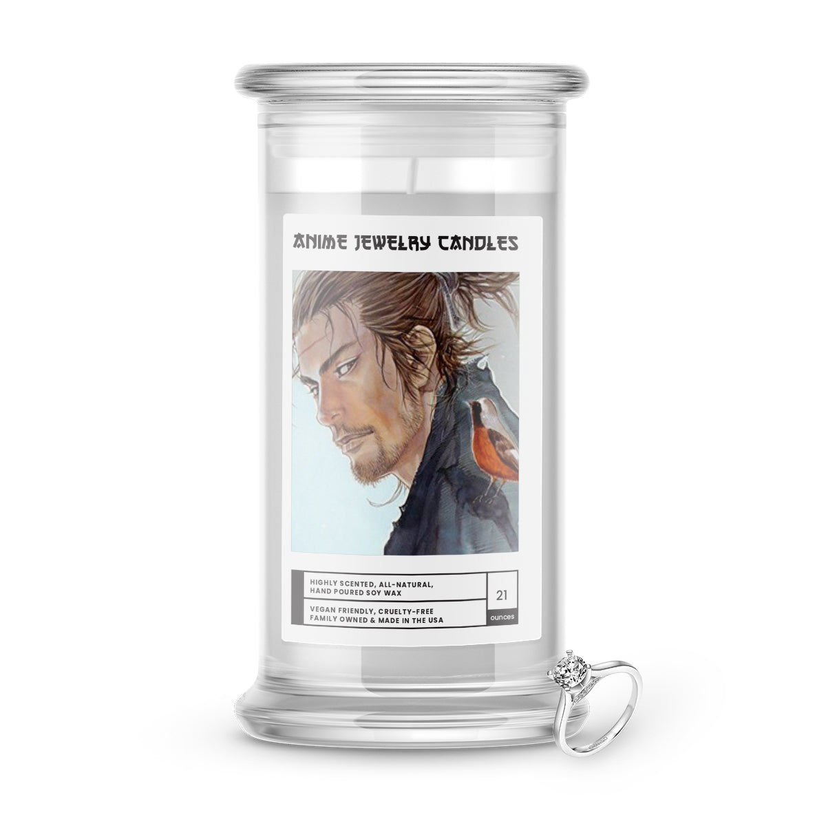 Miyamoto, Musashi | Anime Jewelry Candles