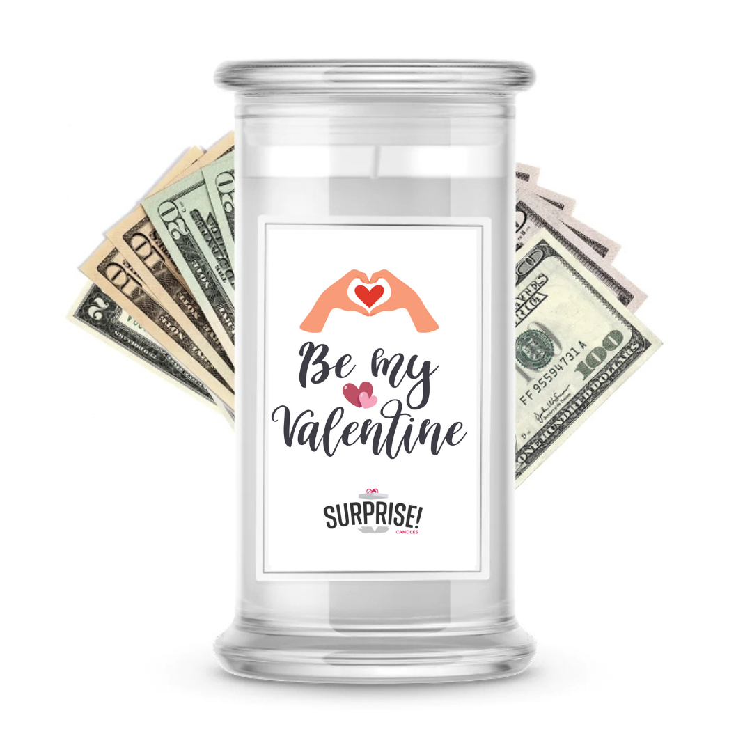 Be My Valentine | Valentine's Day Surprise Cash Candles