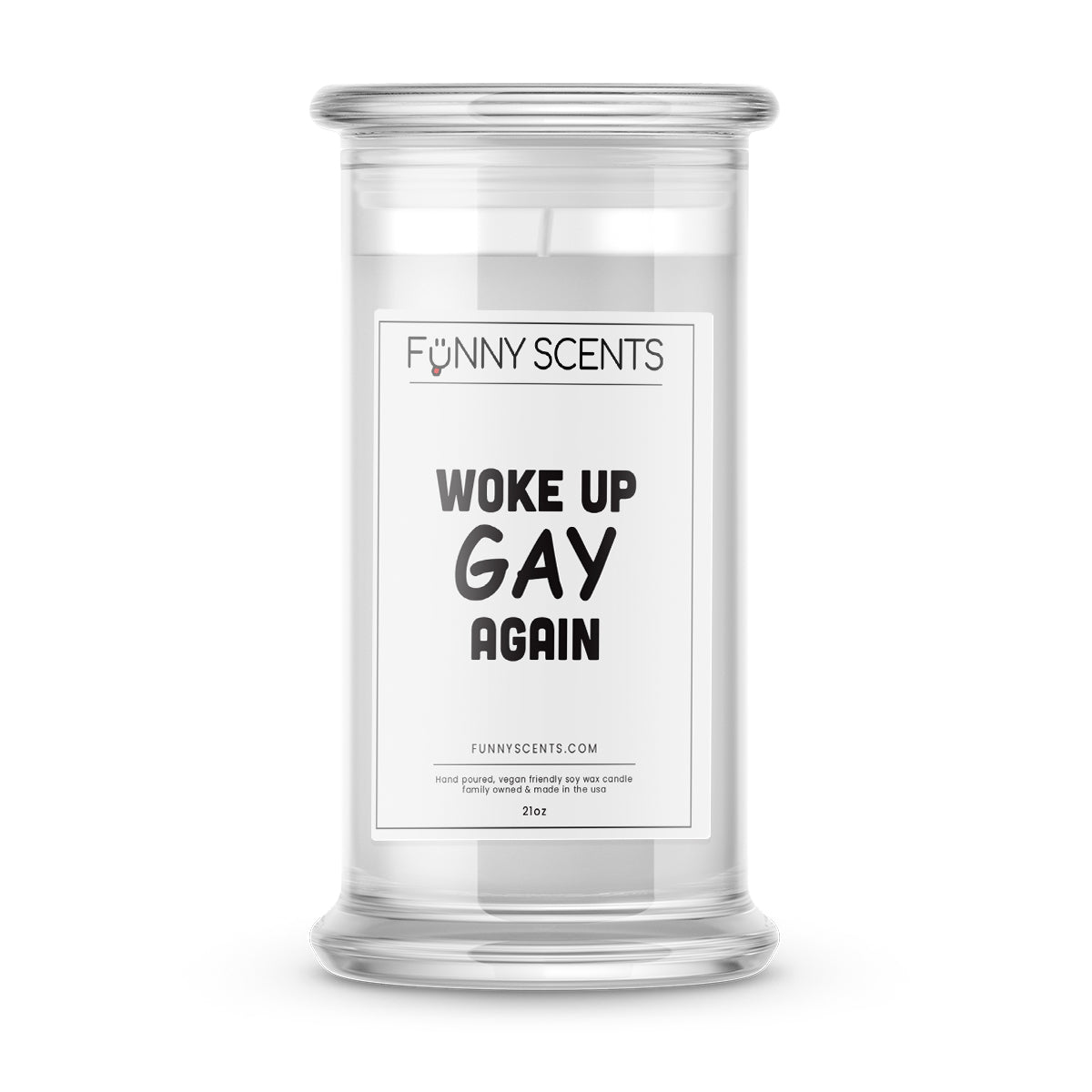 Woke up Gay Again Funny Candles