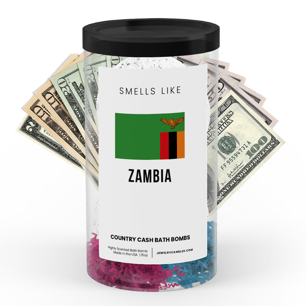 Smells Like Zambia Country Cash Bath Bombs