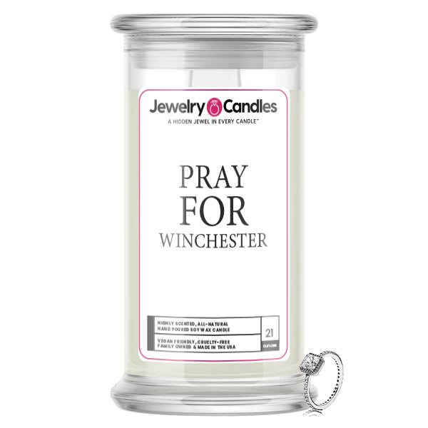 Pray For Winchester Jewelry Candle