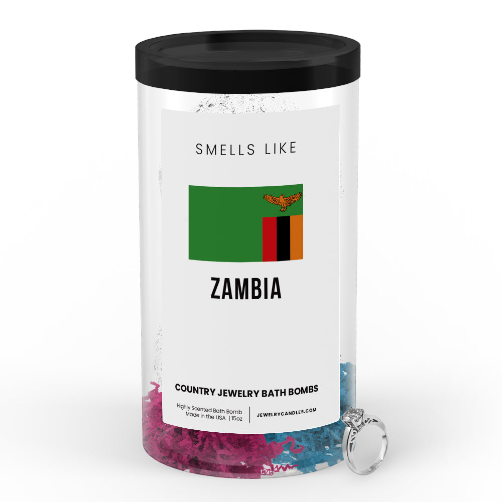 Smells Like Zambia Country Jewelry Bath Bombs
