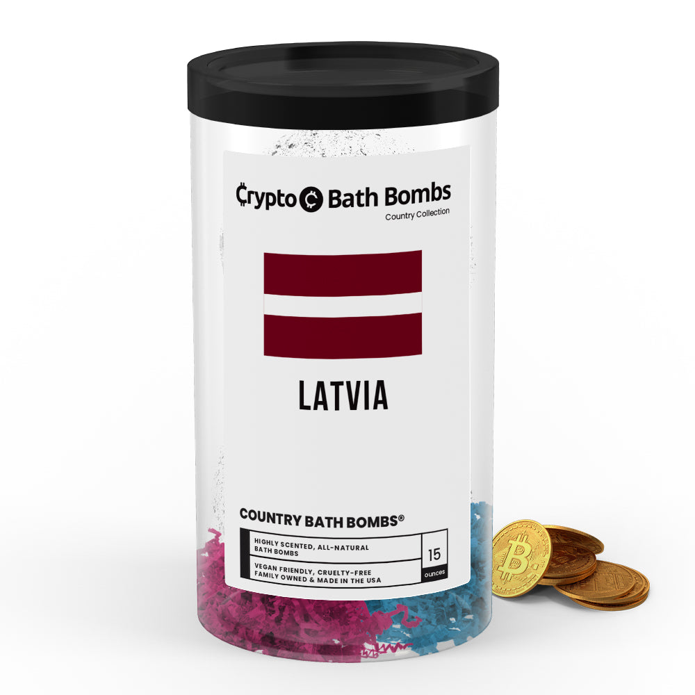 Latvia Country Crypto Bath Bombs