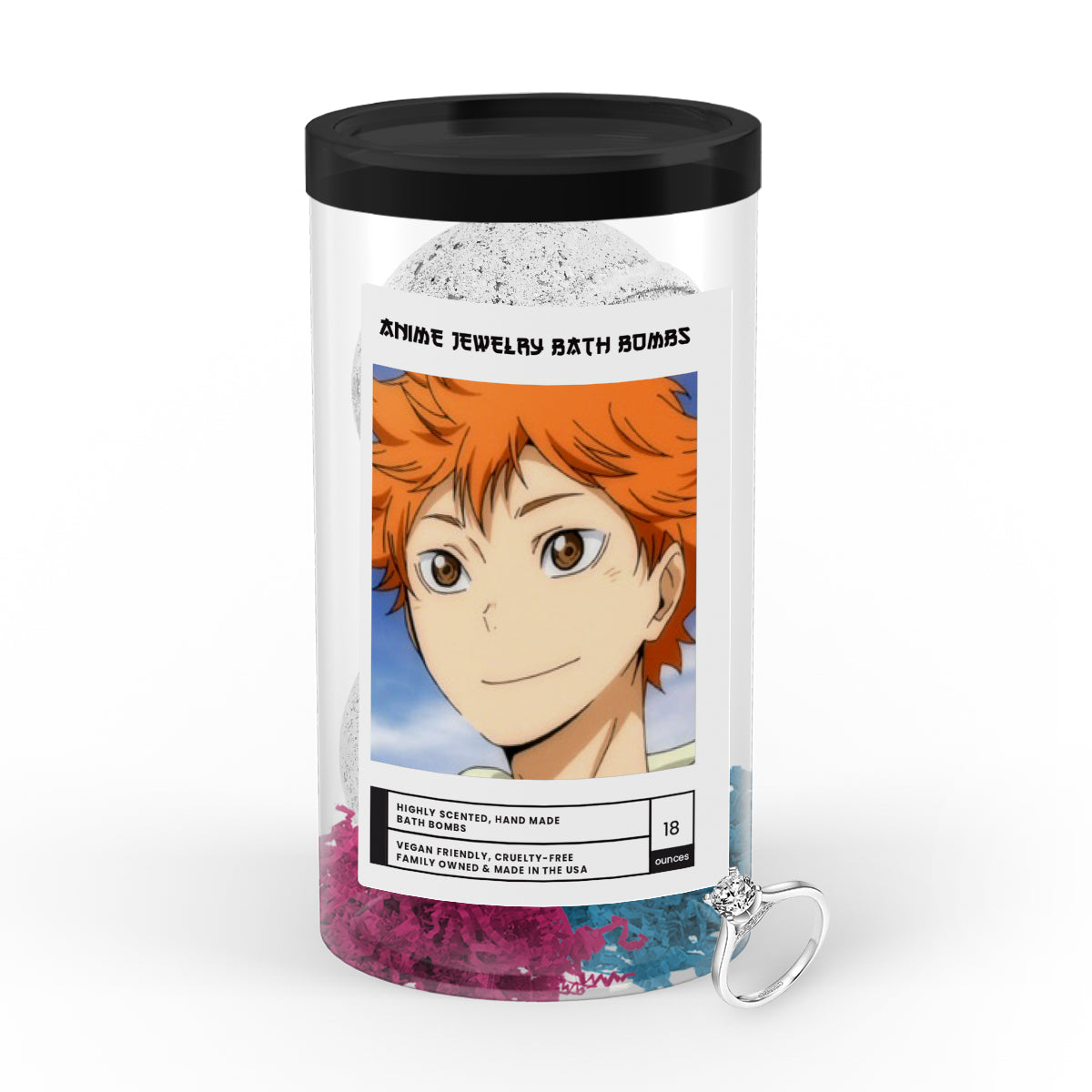 Hinata, Shouyou (日向 翔陽) | Anime Jewelry Bath Bombs