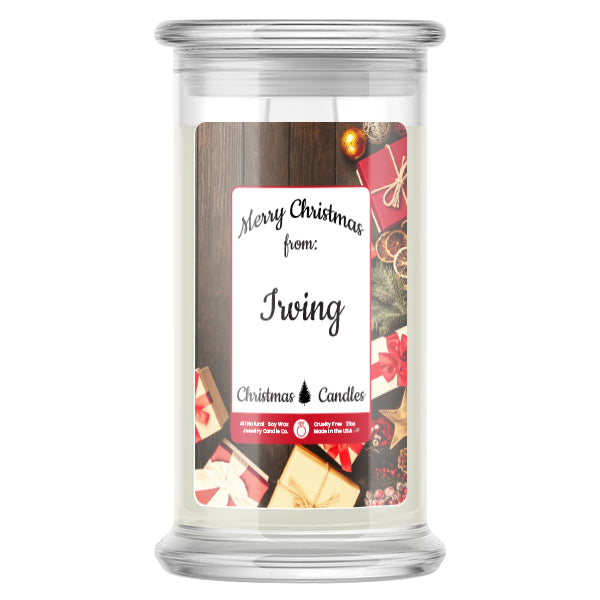 Merry Christmas From IRVING Candles