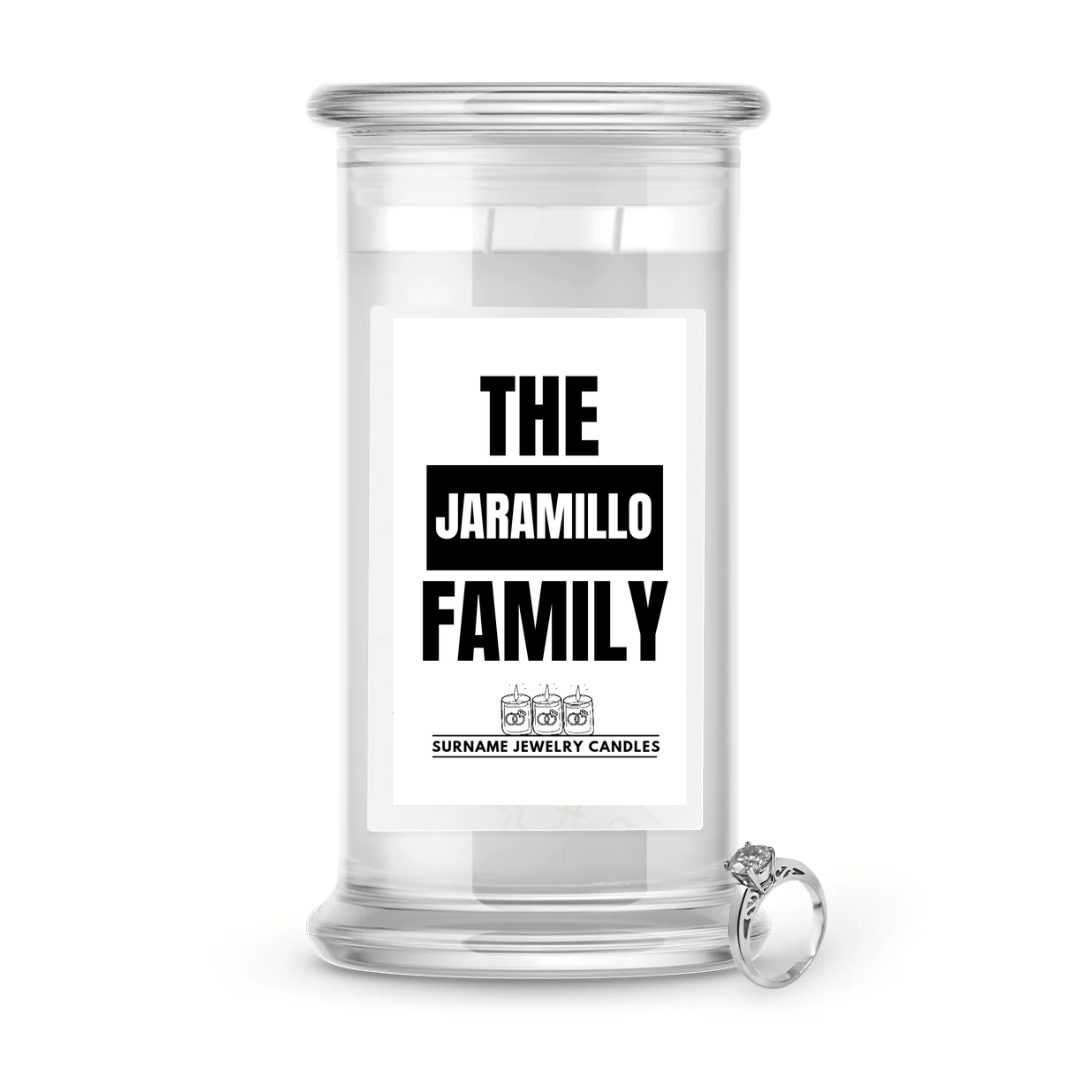 The Jaramillo Family | Surname Jewelry Candles