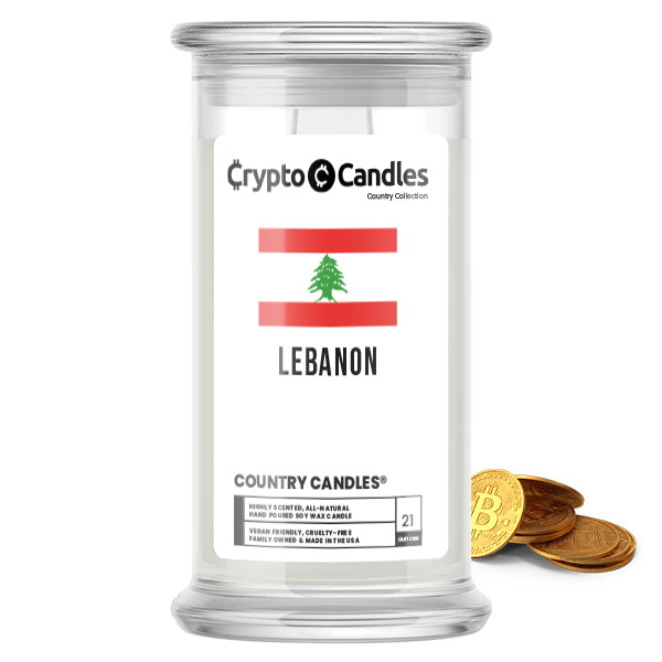 Lebanon Country Crypto Candles