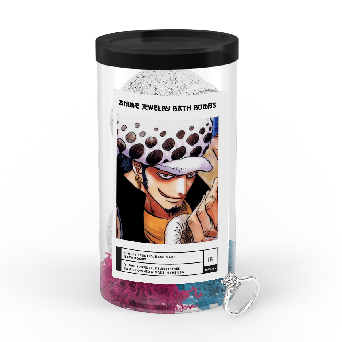 Trafalgar, Law (トラファルガー・ロー) | Anime Jewelry Bath Bombs