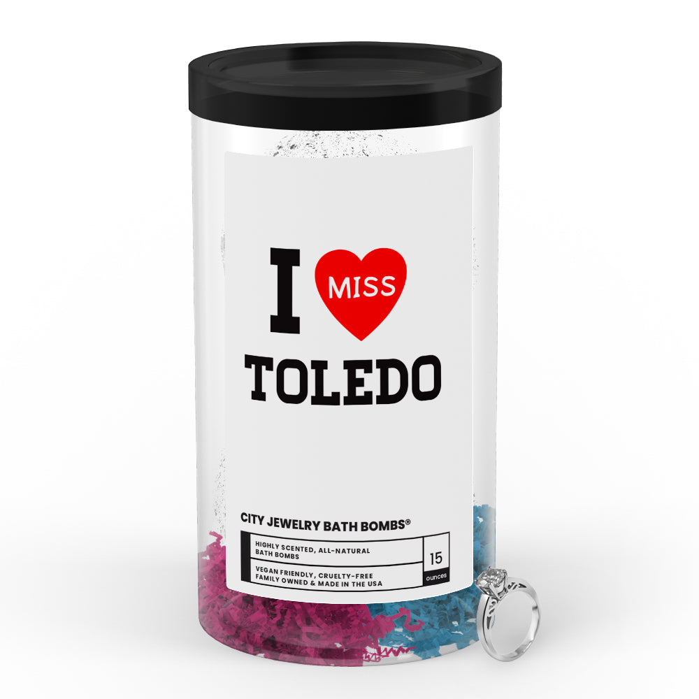 I miss Toledo City Jewelry Bath Bombs