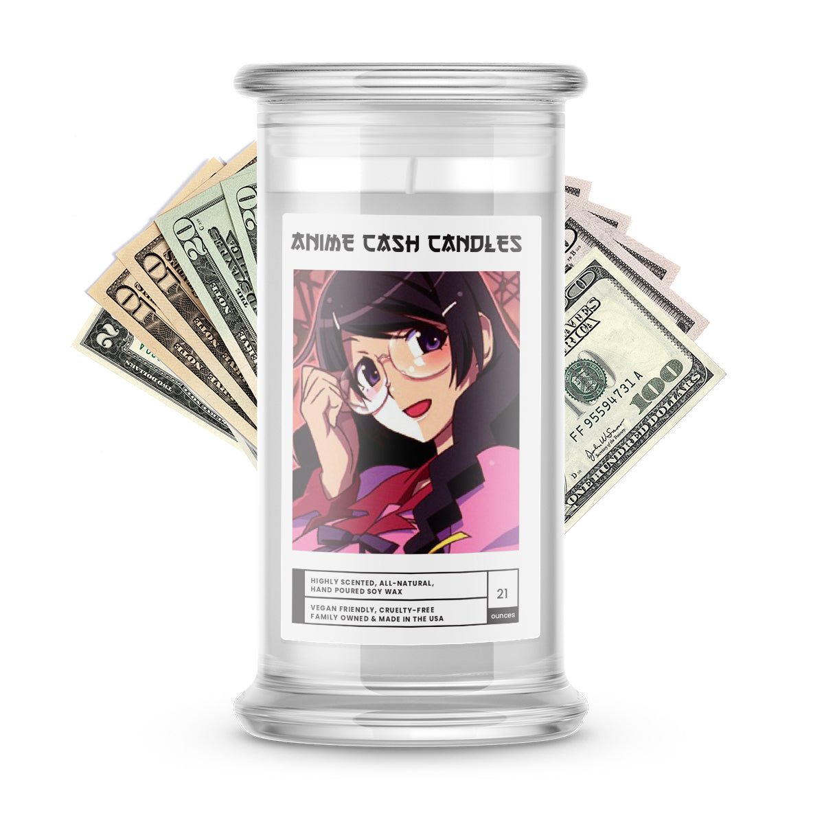 Hanekawa, Tsubasa | Anime Cash Candle