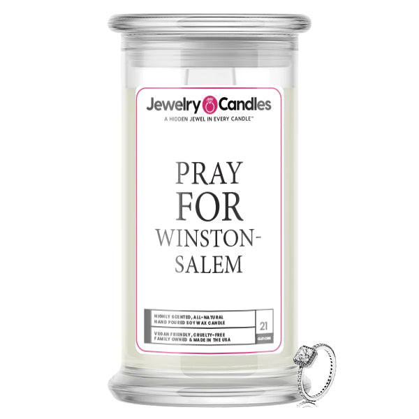 Pray For Winston-Salem Jewelry Candle