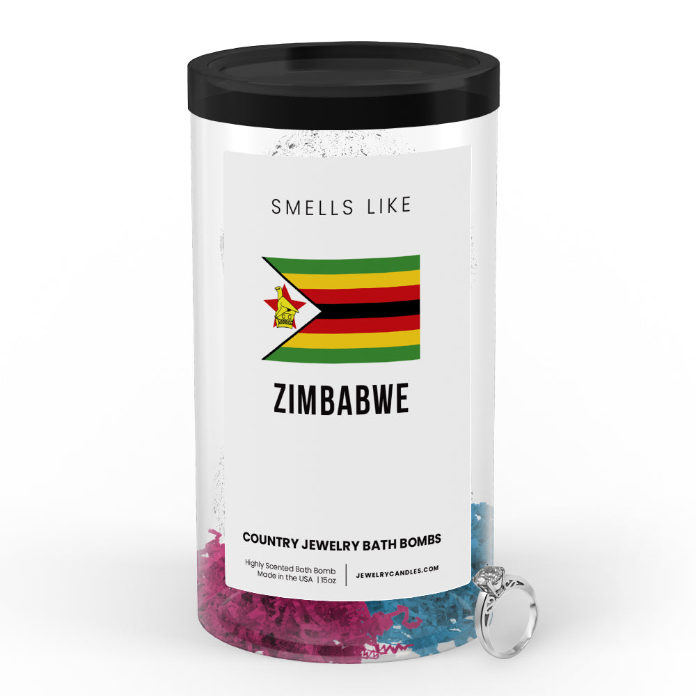 Smells Like Zimbabwe Country Jewelry Bath Bombs