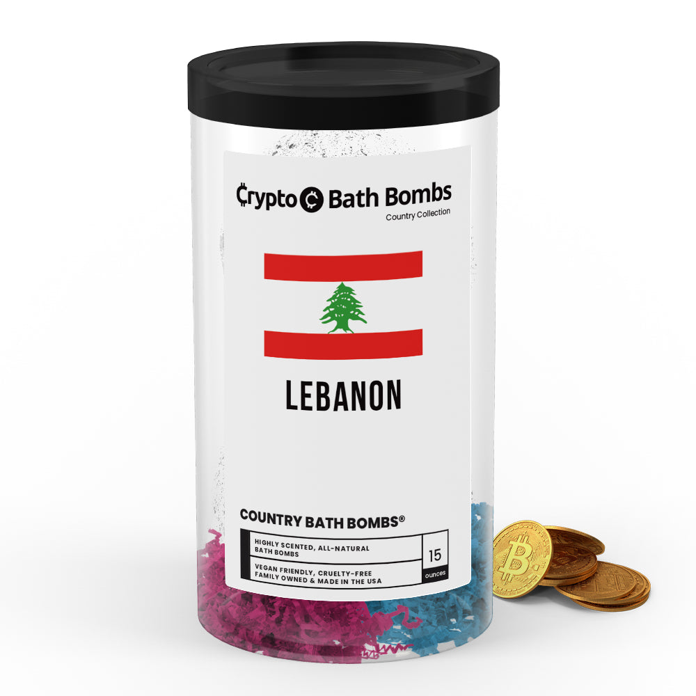 Lebanon Country Crypto Bath Bombs