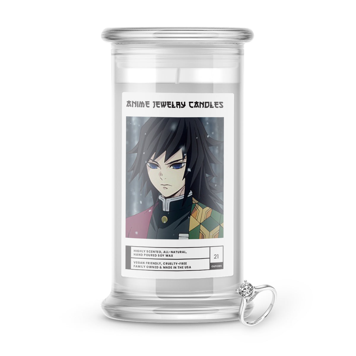 Tomioka, Giyuu | Anime Jewelry Candles