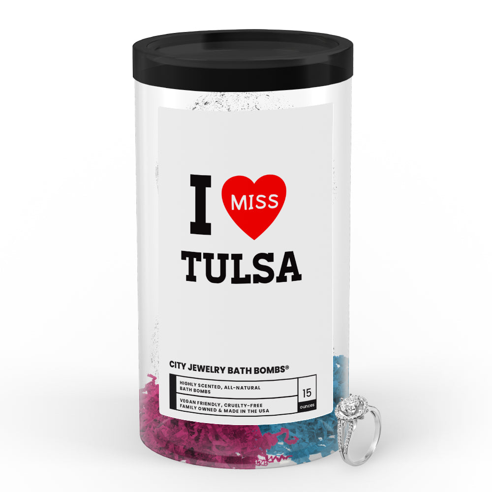 I miss Tulsa City Jewelry Bath Bombs