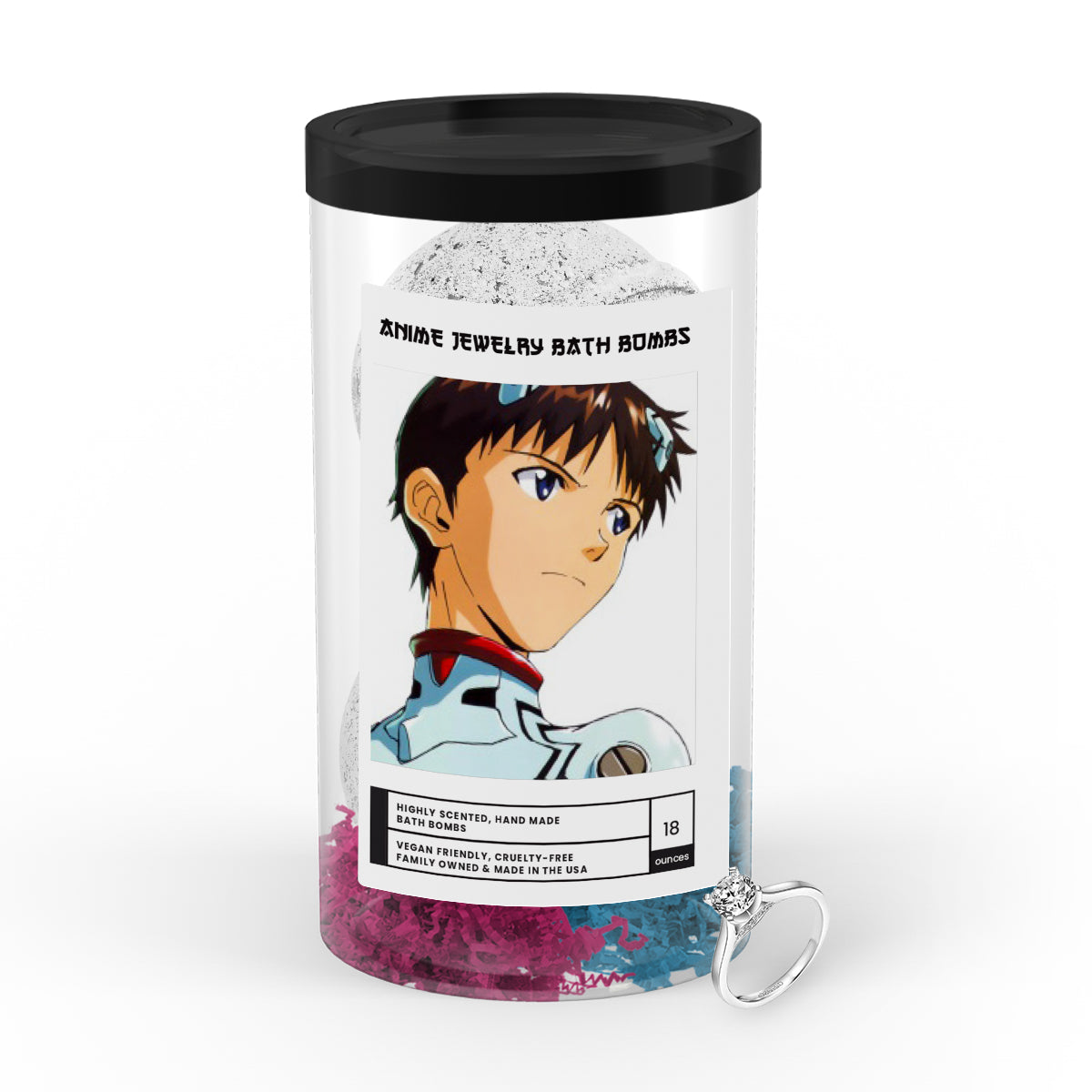 Ikari, Shinji (碇 シンジ) | Anime Jewelry Bath Bombs
