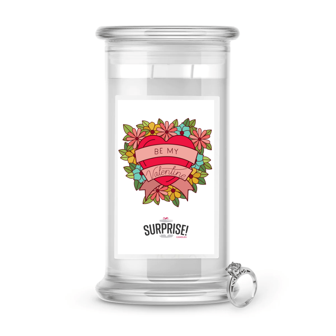 Be My Valentine | Valentine's Day Surprise Jewelry Candles