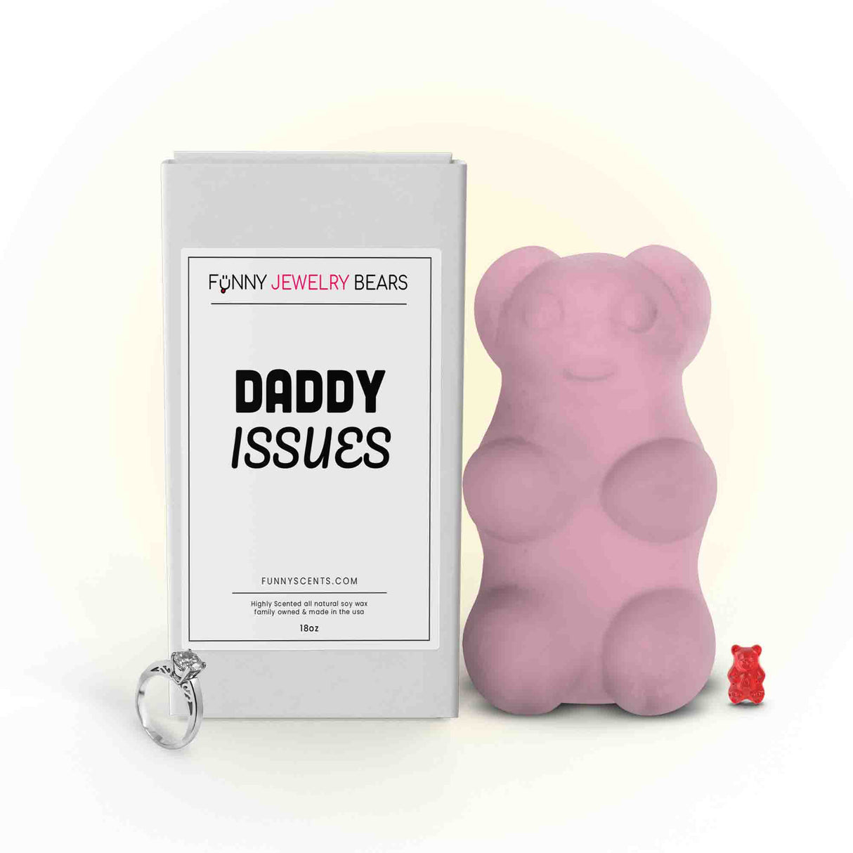 Daddy Issues Funny Jewelry Bear Wax Melts