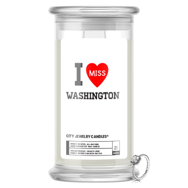 I miss Washington City Jewelry Candles