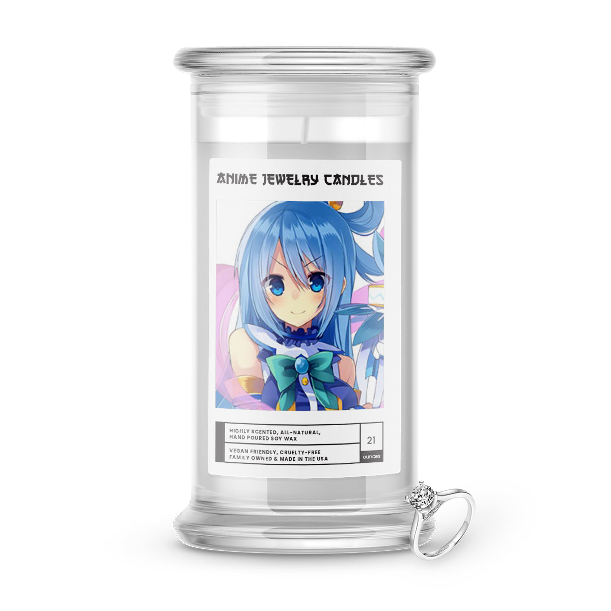 Aqua | Anime Jewelry Candles