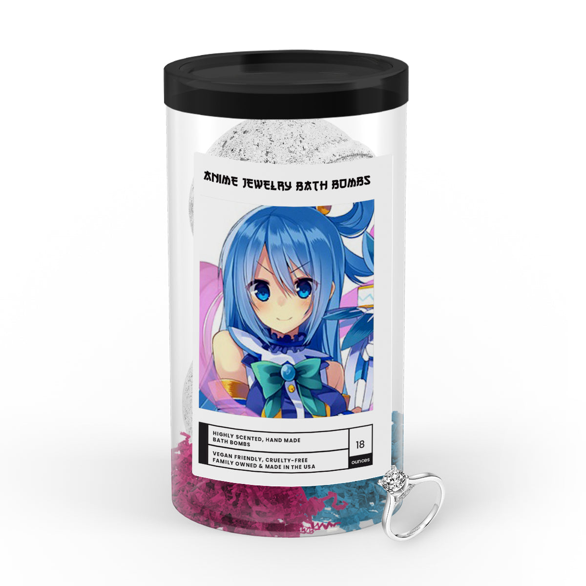 Aqua (アクア) | Anime Jewelry Bath Bombs