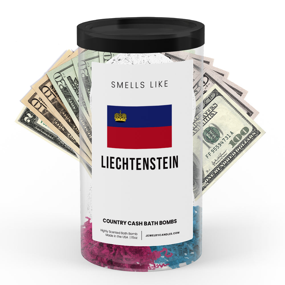 Smells Like Liechtenstein Country Cash Bath Bombs