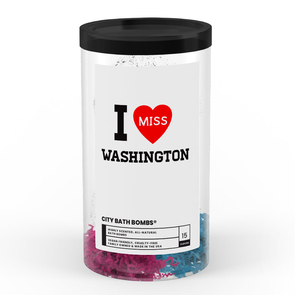 I miss Washington City Bath Bombs