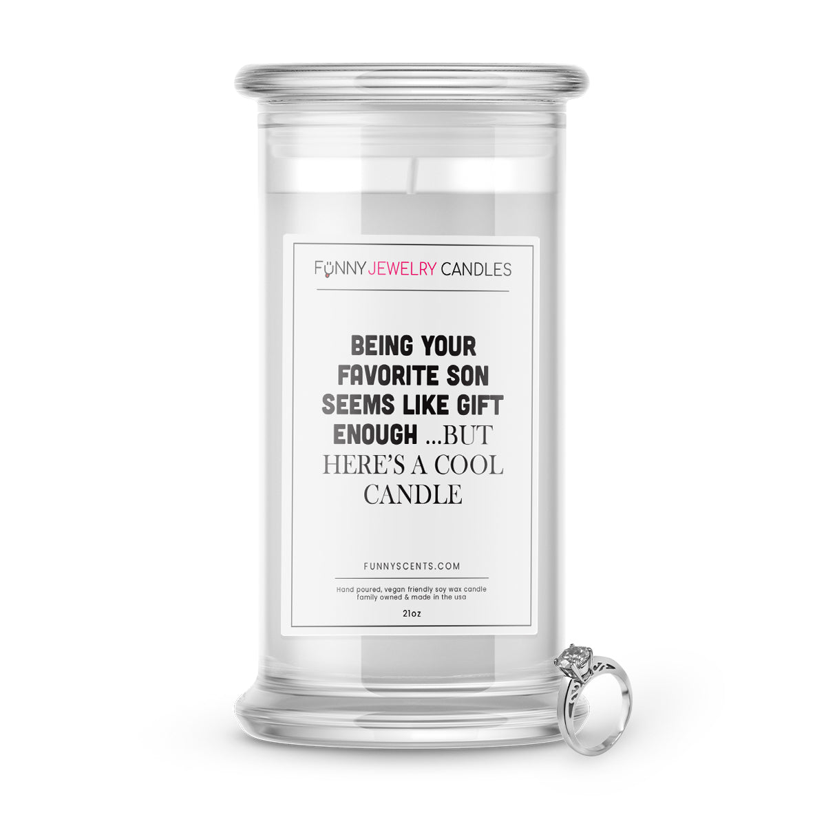 Being Your Favorite Son Seems Like Gift Enough... But Here is Cool Candle Jewelry Funny Candles