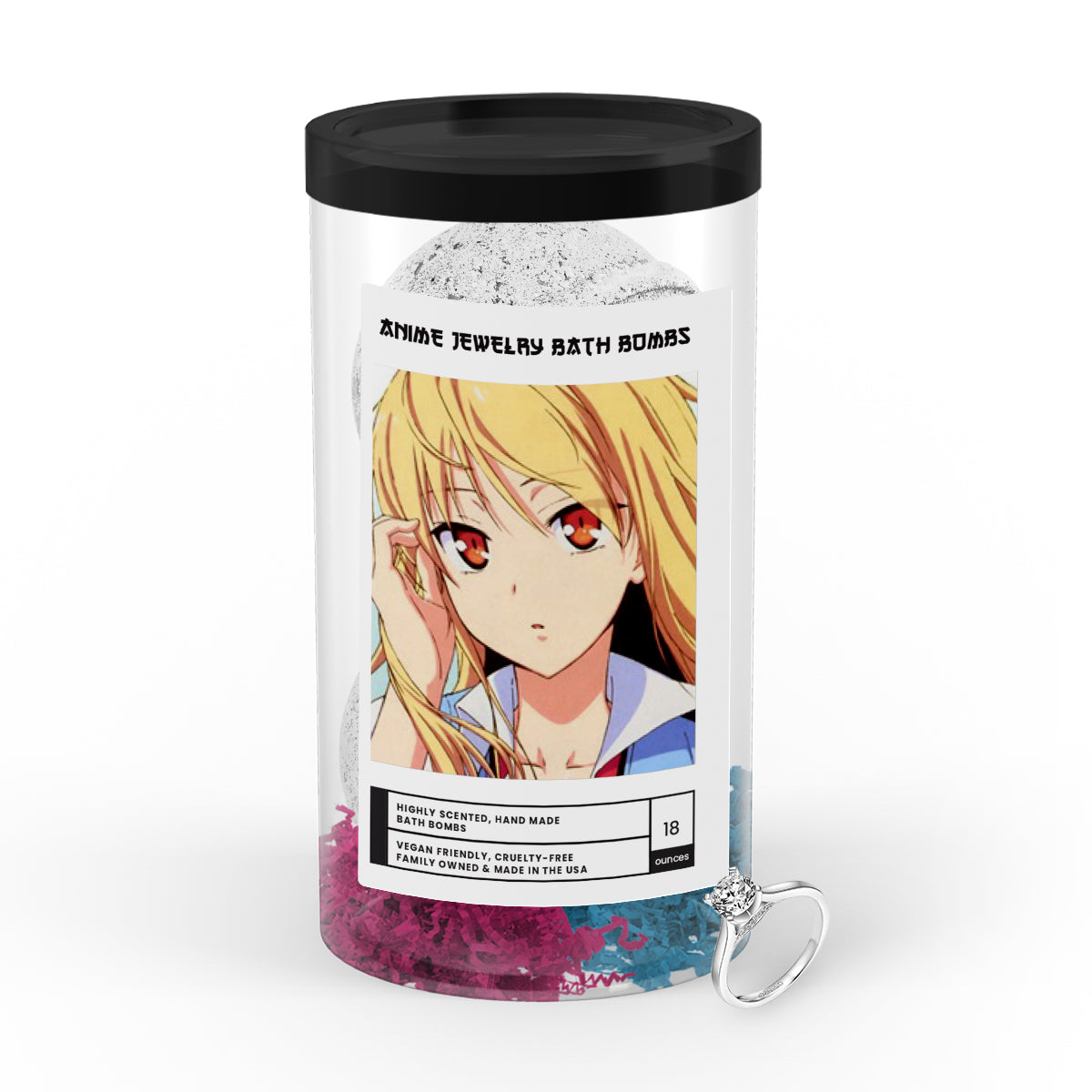 Shiina, Mashiro (椎名 ましろ) | Anime Jewelry Bath Bombs