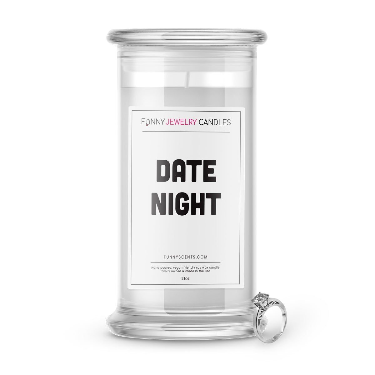 Date Night Jewelry Funny Candles