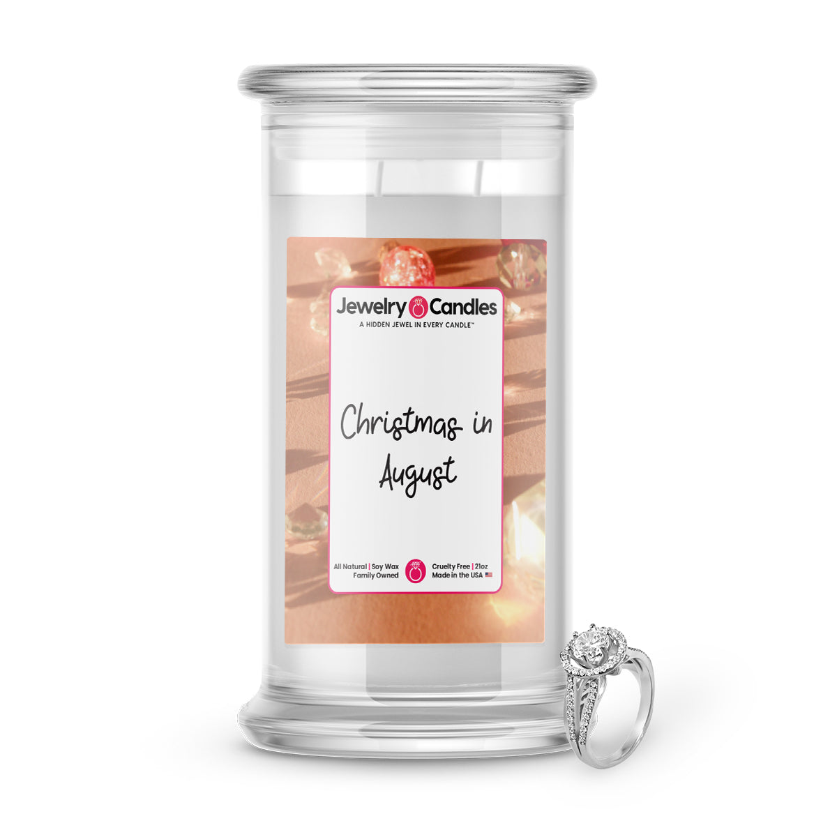 Christmas in August Jewelry Candle
