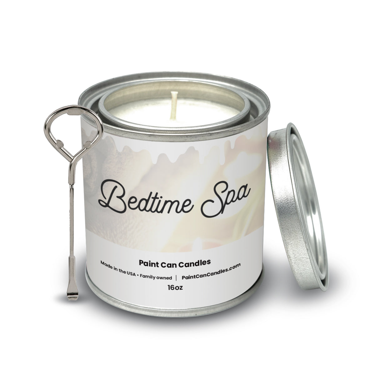 Bedtime Spa - Paint Can Candles