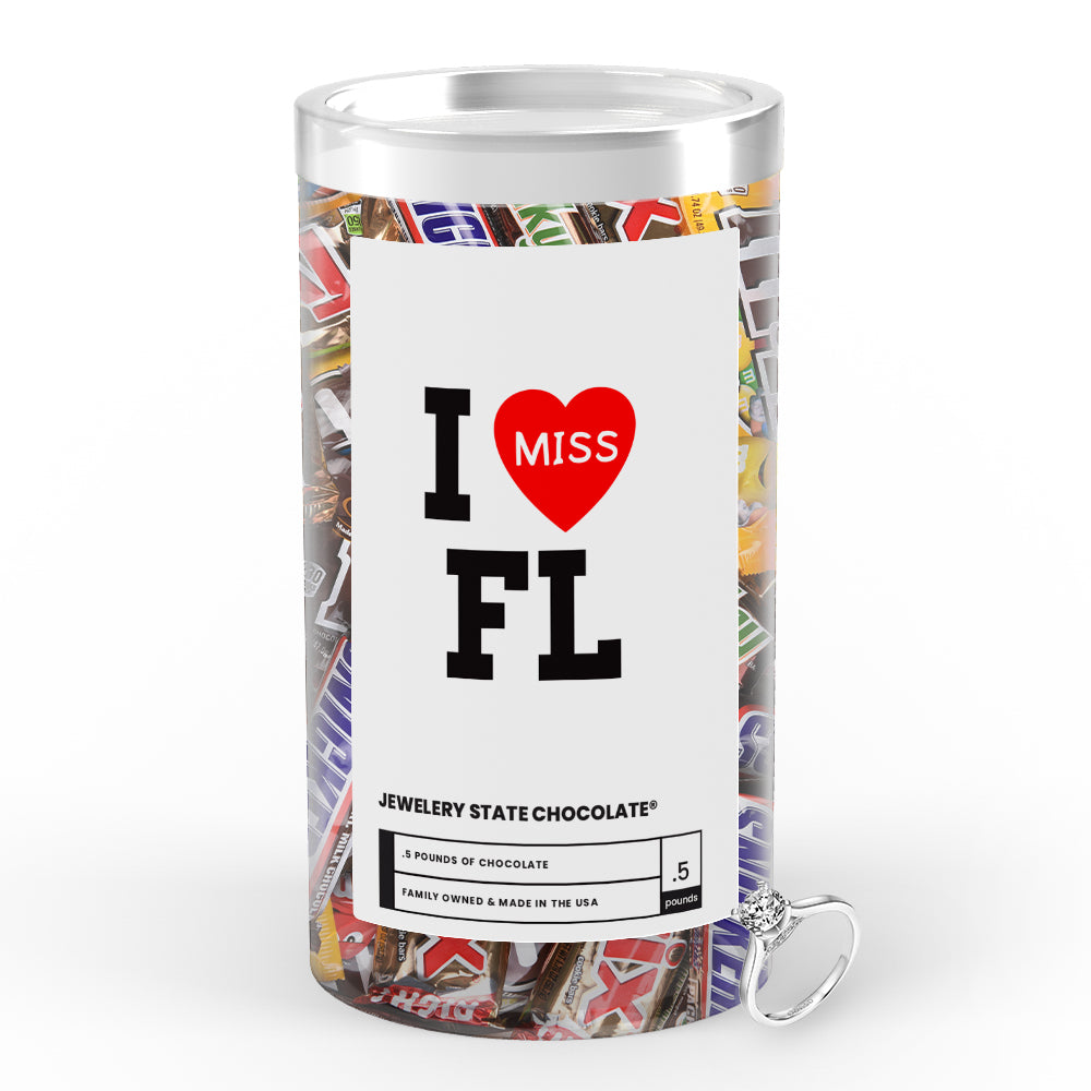 I miss FL Jewelry State Chocolate