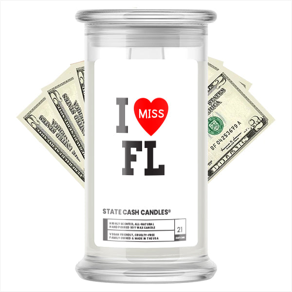 I miss FL State Cash Candle