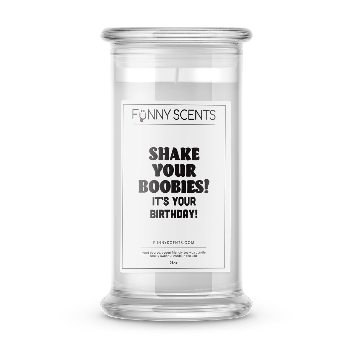 Shake Your Boobies! IT's Your Birthday! Funny Candles